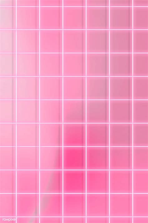 Neon Pink Grid Patterned Background Free Image By