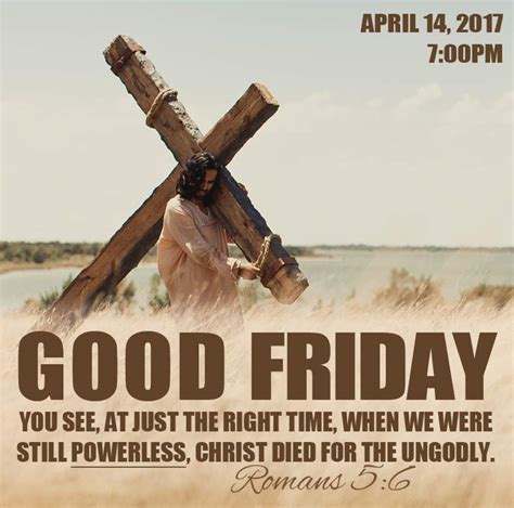 What Is Good Friday Thank You Father God For Redeeming Me From Death