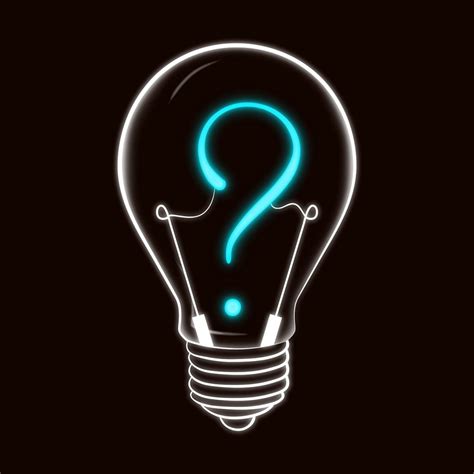 idea light bulb question mark nepa scene
