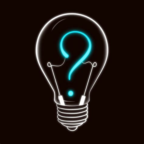 Idea Light Bulb Question Mark Nepa Scene