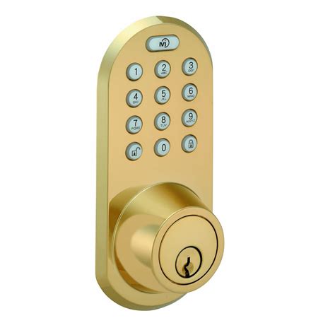 Electronic Door Locks Brass Remote Control Touchpad Electronic