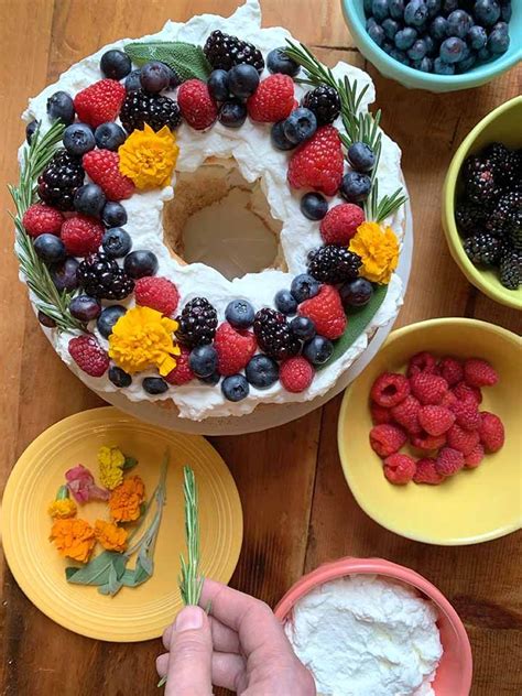 A traditional chocolate mousse with a hint of orange flavor. Low Carb Angel Food Cake - Resolution Eats in 2020 (With ...