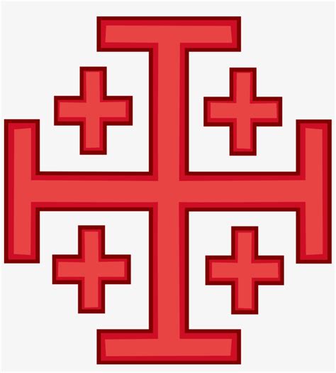 Jerusalem Cross Of The Order Of The Holy Sepulchre Order Of The Holy