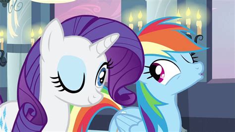 Image Rarity And Rainbow Dash Wink S2e25png My Little Pony