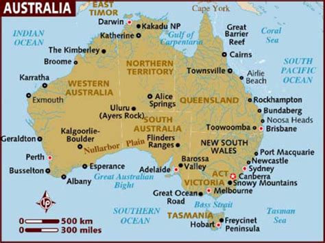 States And Territories Australia