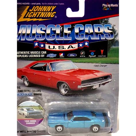 Johnny Lightning Muscle Cars Usa 1968 Dodge Charger Global Diecast