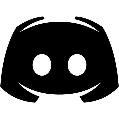 Black Discord 2 Icon Free Black Site Logo Icons