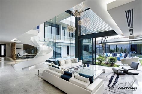 Incredible Living Room In Modern Mansion Dream Living Rooms Modern