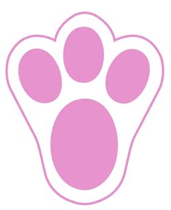 Check out our bunny feet print selection for the very best in unique or custom, handmade pieces from our принты shops. bunny paw - Szukaj w Google | Easter prints, Bunny paws, Easter templates