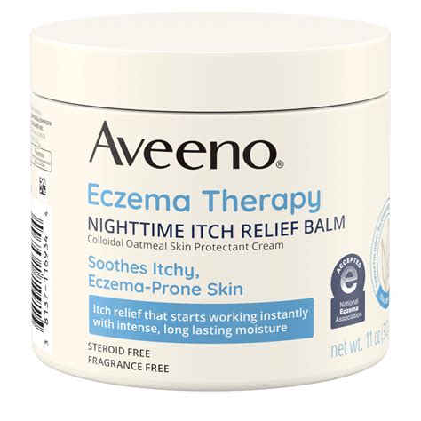 Eczema Therapy Nighttime Itch Relief Balm Aveeno®