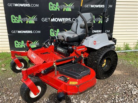 IN EXMARK LAZER Z COMMERCIAL ZERO TURN W TWEEL TIRES A MONTH Lawn Mowers For Sale