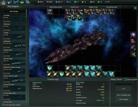 Realistic Ships Mod For Stellaris