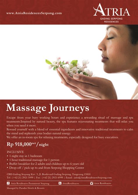 Massage Journeys Escape From Your Busy Working Hours And Experience A