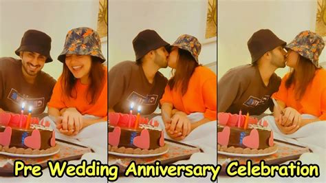 Neha Kakkar And Husband Rohanpreet Sizzling Kiss And Romance During 1st Anniversary Pre Celebration