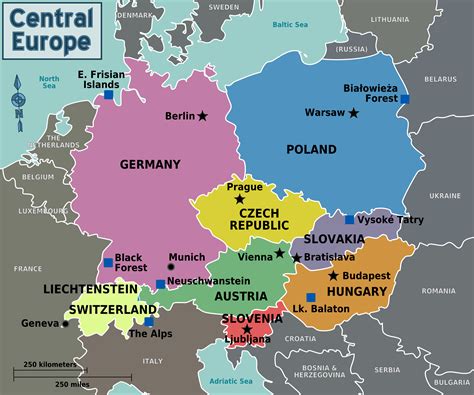 Central Europe Central Europe Europe Map Europe