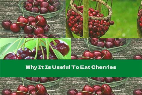 Why It Is Useful To Eat Cherries This Nutrition