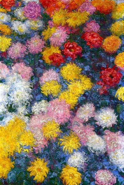 Chrysanthemums 1897 Claude Monet