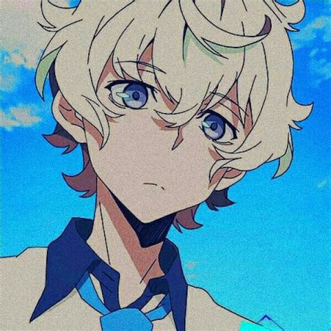 Blue Anime Boy Aesthetic Icon Anime Wallpaper Hd