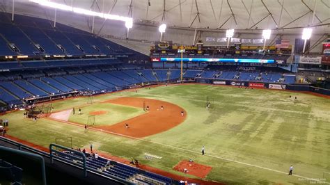 Tropicana Field Seating Chart With Rows And Seat Numbers Two Birds Home