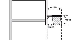 Gelanggang permainan 7.1 gelanggang 7.1.1 luas gelanggang 13.40m x 6.10m bebas dari sebarang rintangan sehingga 8m tinggi dari permukaan lantai gelanggang. Ukuran Papan, Ring, Jaring dan Tiang Bola Basket Lengkap ...