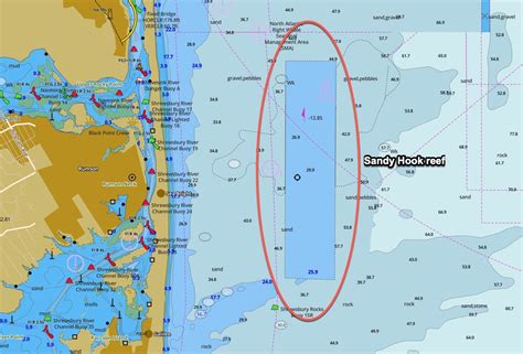 Sandy Hook Reef GPS Coordinates