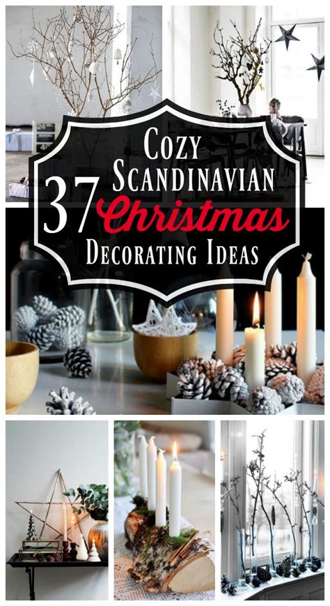 37 Cozy Scandinavian Christmas Decorations Ideas All About Christmas