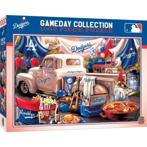 Masterpieces 1000 Piece Jigsaw Puzzle Mlb Los Angeles Dodgers Gameday