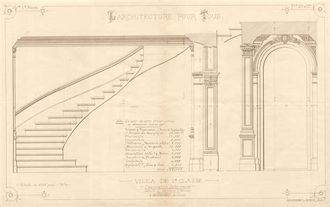 Penccil 19th Century Architecture Sketch Architecture Details