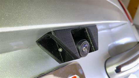 Car 3d Printed Rear View Camera Mount Eleccelerator