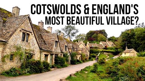 Cotswold Villages Bibury The Most Beautiful Village In England