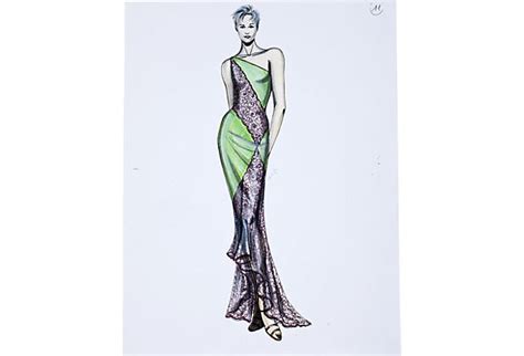 Versace Sketch V Versace Drawing Gianni Versace Versace