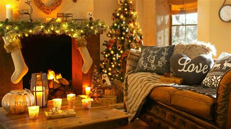 Christmas Interiors Decoration Hd Wallpaper