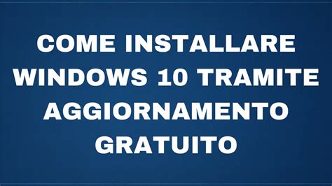 Guida alla disattivazione degli aggiornamenti cumuativi di windows 10 in tre modi diversi. Come installare Windows 10 tramite aggiornamento gratuito ...