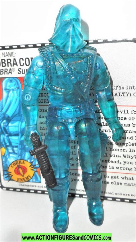 Gi Joe Cobra Commander 2005 V23 Holographic Hologram Dtc Direct To