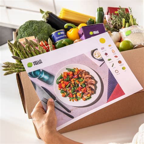 Hellofresh La Box à Cuisiner Sans Engagement Pour Des Repas Maison Et