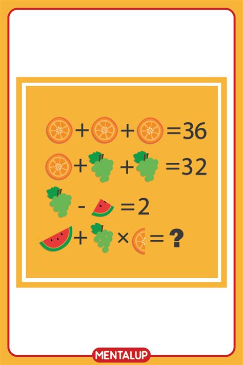 Fun And Challenging Math Riddles With Answers Mentalup In 2021 Math