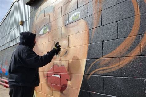 Graffiti Artists Flock To El Paso To Turn Cinder Block Walls Into Public Art Flipboard