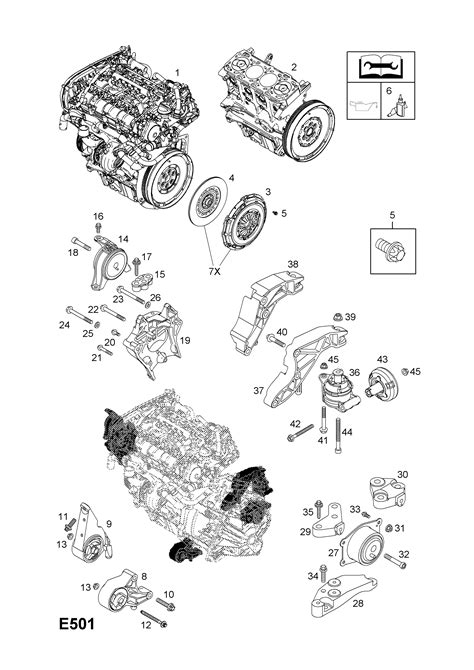 Vauxhall ZAFIRA B Clutch Exchange Opel EPC Online Nemigaparts Com