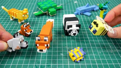 I Made Cute Mobs From Minecraft In Polymer Clay Clay Cute Minecraft