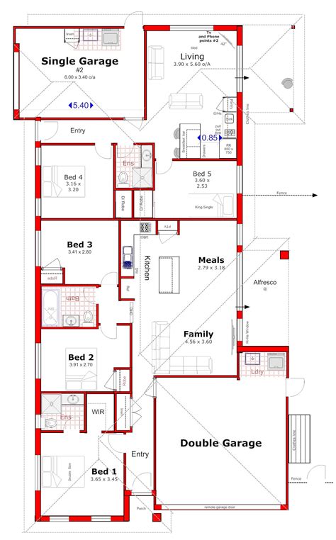 Designed For A Corner Lot The 105 Design Offers A Two Bed Studio With