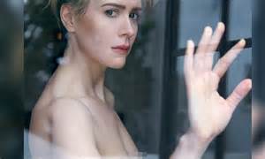 Sarah Paulson Topless For Provocative Photo Shoot With W Magazine