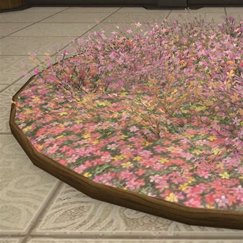 Maybe you would like to learn more about one of these? Carpet of Flowers FFXIV Housing - Rug