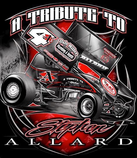 These images are for display purposes only and are not for individual sale through impact racegear. Brandon Wimmer and Miller Motorsports Honor Stephen Allard ...