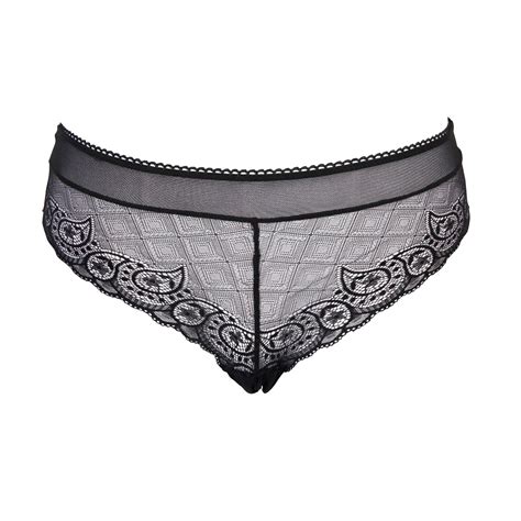 Sexy Paisley Lace On Legs Back Ribbon Tie Panty Ladies Underwear