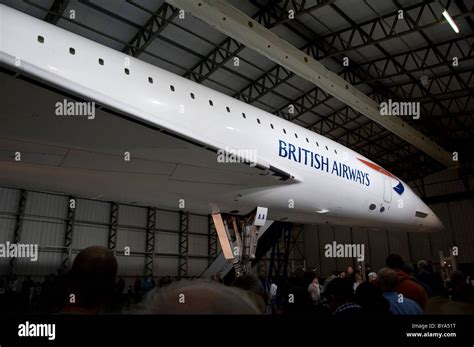 British Airways Concorde On Display At The Museum Of Flight East