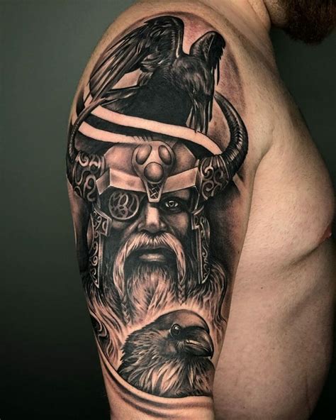20 Odin Viking Tattoos Razaafzalalesha