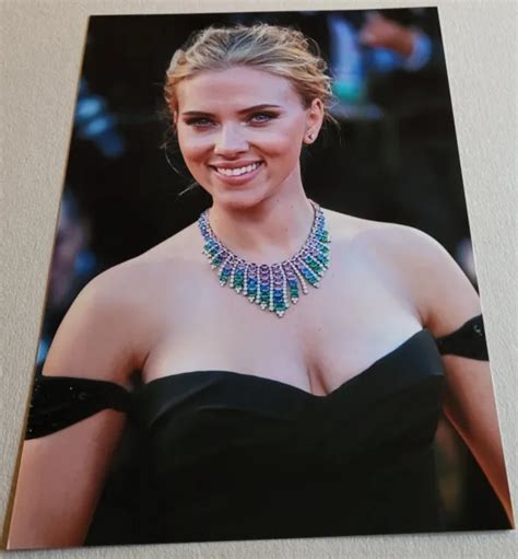 Schauspielerin Scarlett Johansson Film Star Foto Im Format Ca 13 X 18