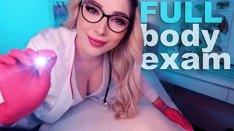 Asmr Full Body Examination 🩺 Medical Role Play Night Doctor Cranial Nerve Exam Personal