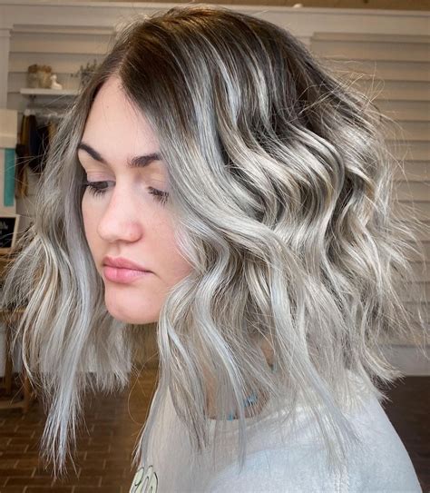 25 Trendy Grey Silver Hair Colour Ideas For 2021 Long Platinum Silver