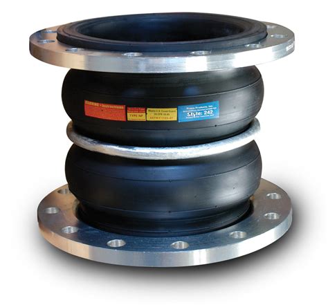 Inc 4x9 242aee Double Arch Epdm Spherical Expansion Joint With 150